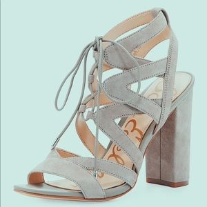 Sam Edleman Size 7 Lace Up Cut-Out Heels